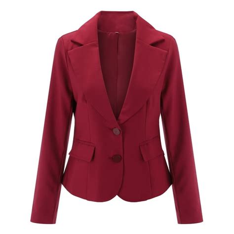 Gubotare Blazer Jackets For Women Womens Casual Blazers Open Front Long Sleeve Button Work