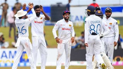 SL Vs PAK Sri Lanka 16 Member Squad For First Test Vs Pakistan Announced