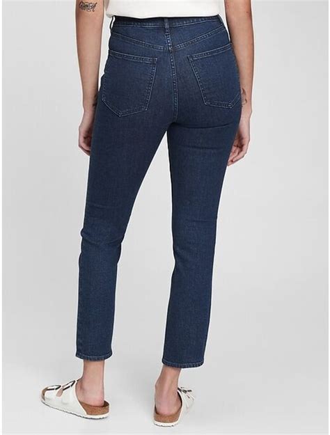 Buy Gap Sky High Rise Vintage Slim Jeans With Secret Smoothing Pockets And Washwell™ Online