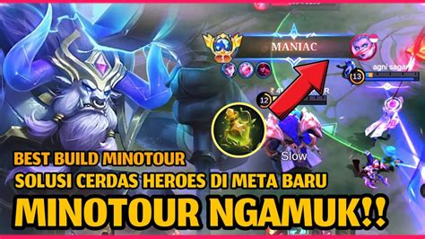 Terbaik Minotaur Buff Terkuat Build Minotaur Terkuat 2024 Mlbb