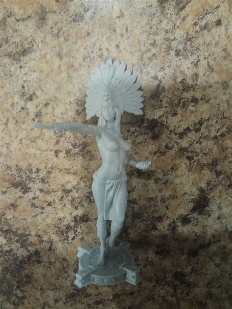 Nude Indian Female Resin Miniature Adult Unpainted Self Assembled Model