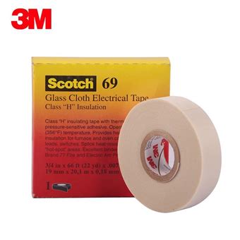 3M 69 Class H Glass Cloth Tape Hadleigh Enterprises Limited