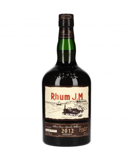 Tr S Vieux Rhum Jm Brut De F T Etui Rhum J M Rhum Ambr Rhums