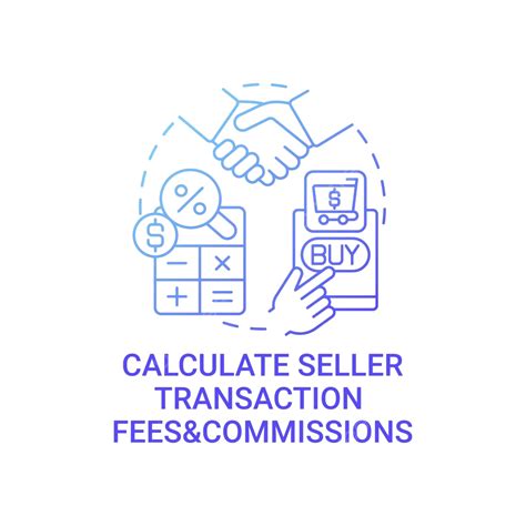 Icon Depicting The Concept Of Determining Transaction Fees And