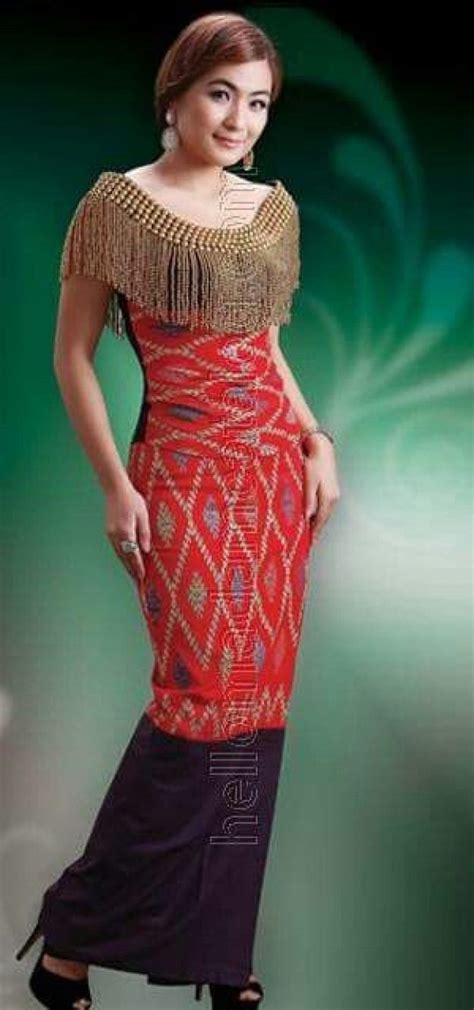 Kachin Myanmar Myanmar Costume Fashion Design Patterns Dazzling