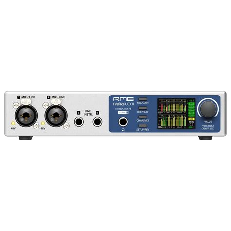 Rme Fireface Ucx Ii Usb Firewire And Ipad Audio Interface At Gear Music