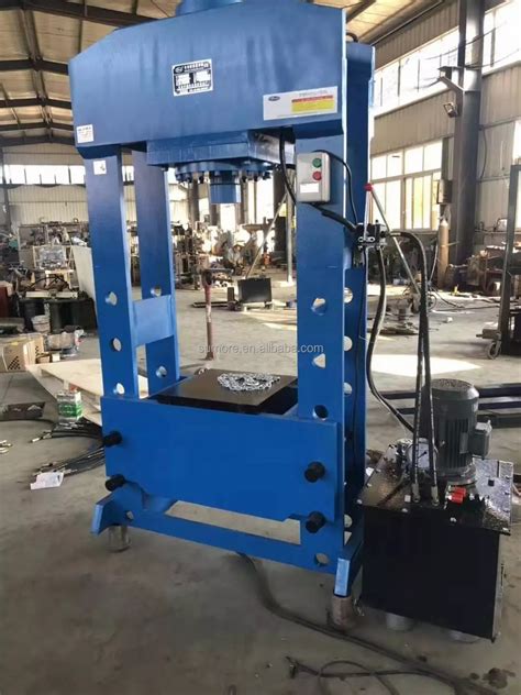 20 Ton Hydraulic Press Machine 200 250mm Travel H Frame Type Manual Electric Hydraulic Press