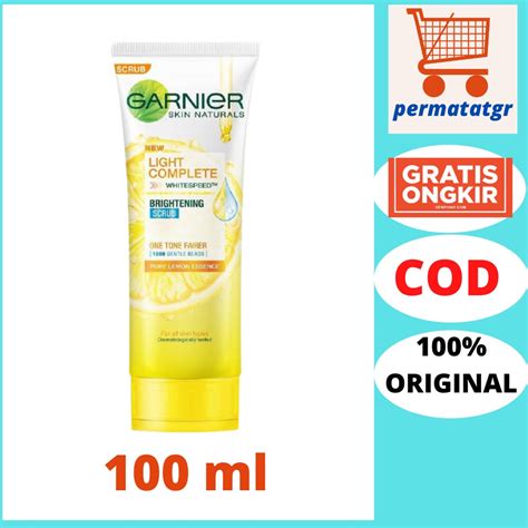 Jual Garnier Light Complete Brightening Scrub Ml Shopee Indonesia