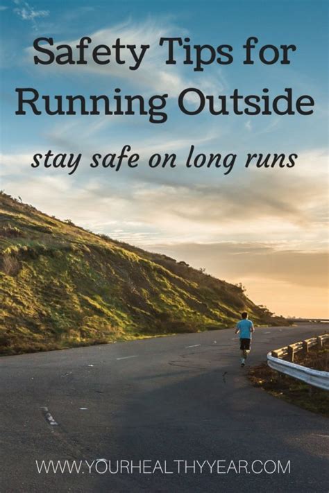 Four Safety Tips for Running