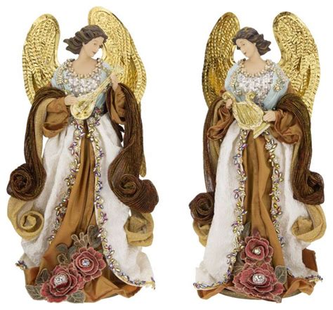 Mark Roberts 2020 Collection Florentine Musical Angels Assortment Of 2