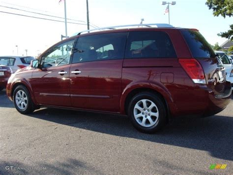 Red Brawn Metallic Nissan Quest S Photo