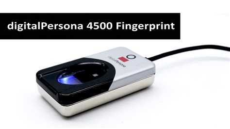 Hid Digitalpersona U Are U Fingerprint Reader Youtube