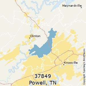 Powell (zip 37849), TN