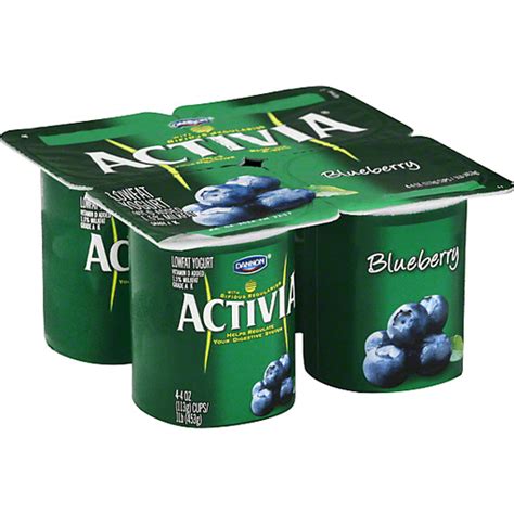 Activia Yogurt Lowfat Blueberry Low Fat Nonfat Pruett S Food