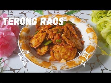 Ada Terong Dirumah Masak Aja Terong Raos Dijamin Enak Youtube