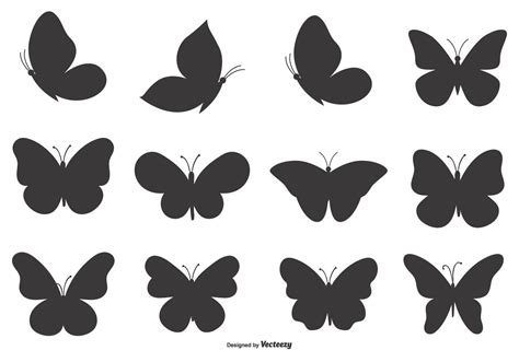 Download Butterfly Shape Set For Free Animal Stencil Butterflies