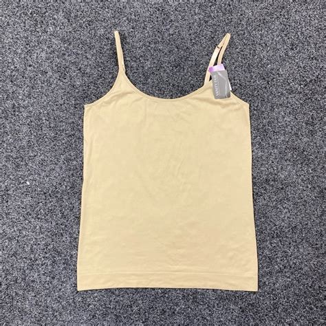 NEW VANITY FAIR Cami Womens Nude Shaper Camisole Beige Top Size XL XXL PicClick UK