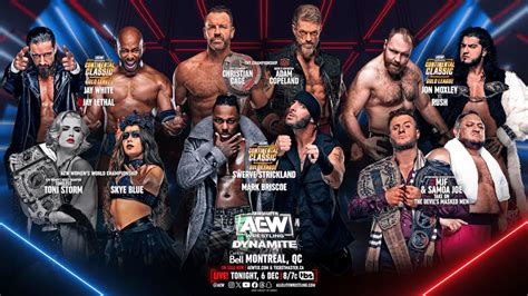 Preview Of AEW Dynamite On December 6 2023 ProWrestlingWars