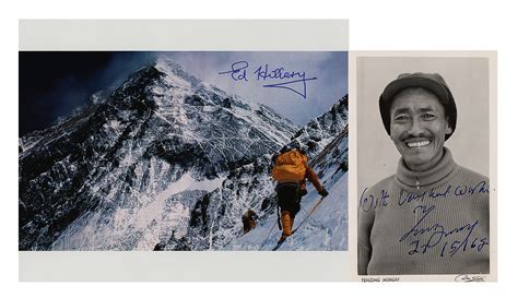 Tenzing Norgay And Edmund Hillary Mount Everest