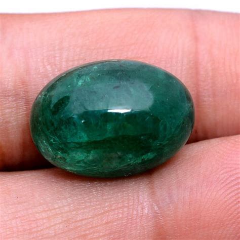 Cts Natural Zambian Emerald Untreated Rich Green Oval Gtlcertified