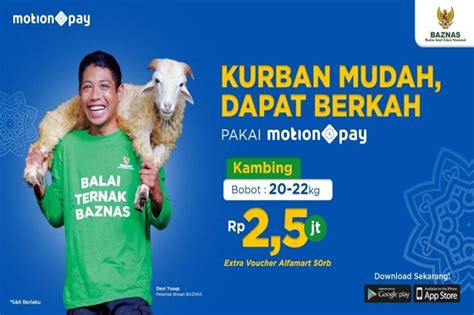 Tunaikan Ibadah Kurban Melalui Motionpay Dan Dapatkan Bonus Voucher