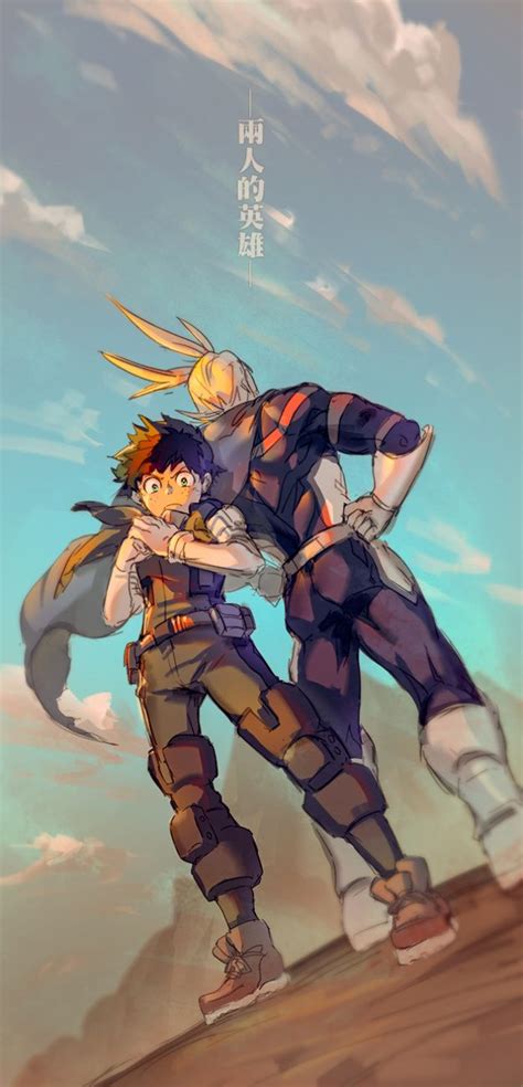 16 Fanart Deku X All Might - Anime WP List