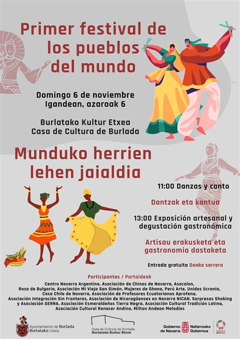 Festival De Los Pueblos Del Mundo 1 Ayuntamiento De Burlada