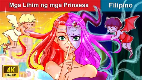 Mga Lihim ng mga Prinsesa 👸 Secrets of princesses in Filipino | WOA - Filipino Fairy Tales - YouTube