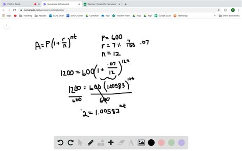 SOLVED Use The Formula A P 1 R N N T To Solve These Compound