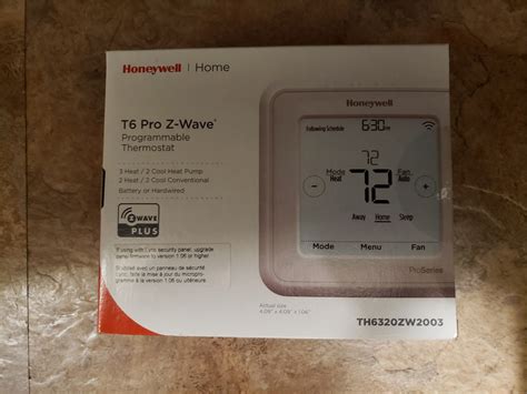 Duke Energy Surplus Honeywell T6 Pro Z Wave Programmable Thermostats Th6320zw2003