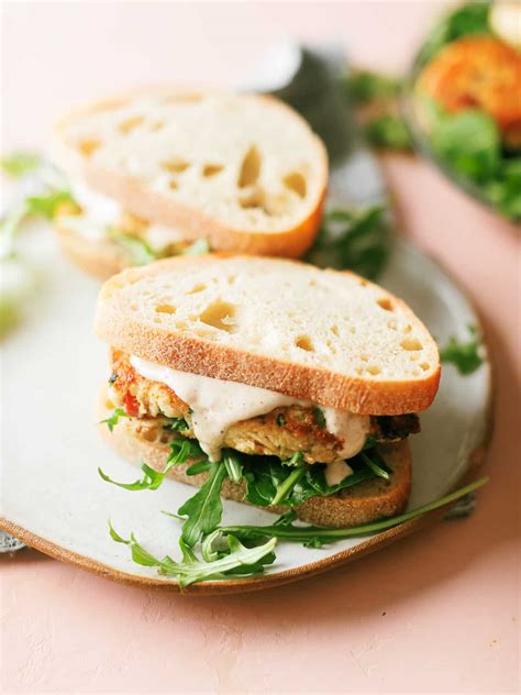 Tuna Fish Cake Sandwich With Old Bay Aioli - Dad With A Pan