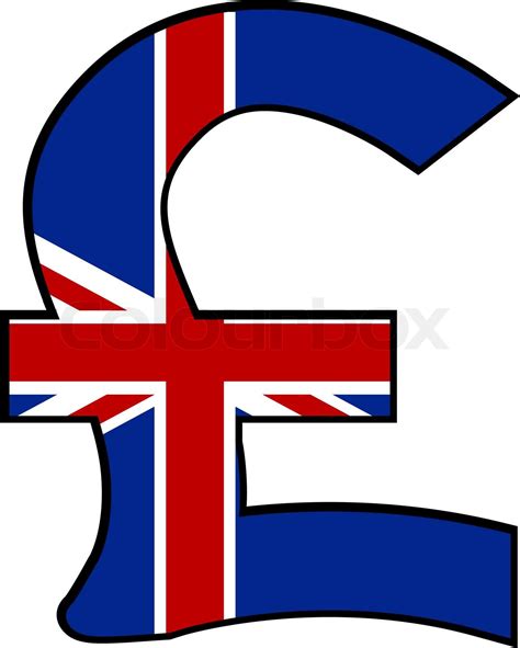 GBP. Great Britain currency symbol | Stock image | Colourbox