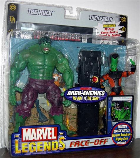 Hulk vs Leader Marvel Legends Variant Face-Off action figures