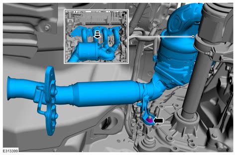 Ford Escape Removal And Installation Catalytic Converter Exhaust