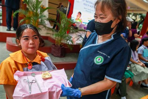 Abs Cbn News On Twitter Look Students Get Free Dentures From The