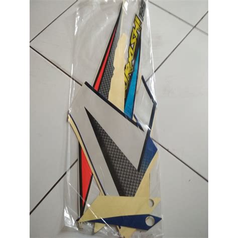 Jual Striping Stiker Lis Motor Suzuki ARashi Sesuai Foto CKD Kualitas