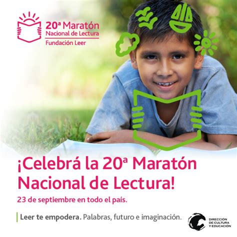 20º Maratón Nacional de Lectura Actividades en bibliotecas barriales