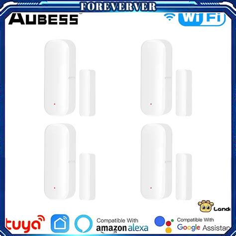 Tuya Smart Wifi Door Sensor Window Sensor Open Closed Door Detectors