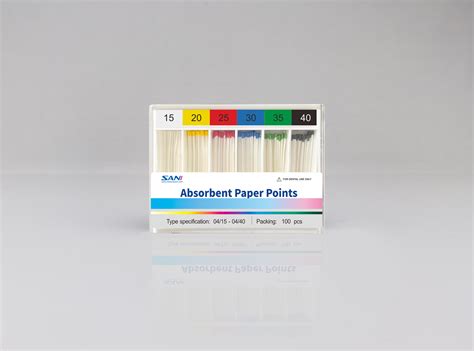 Dental Gutta Percha Point Paper Absorbent Paper Points