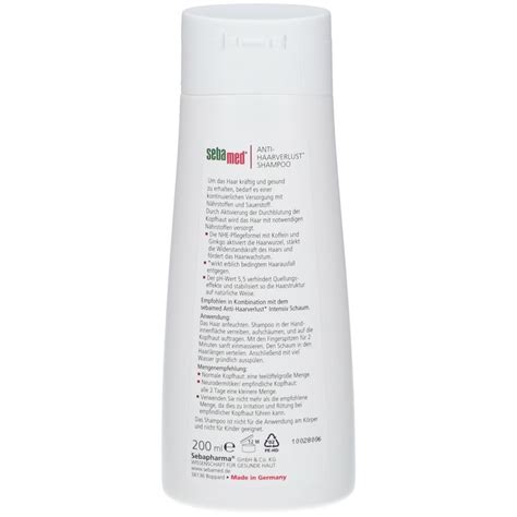 Sebamed Anti Haarverlust Shampoo 200 Ml Shop Apotheke