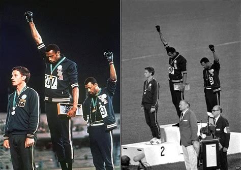 Looking Black On Today In John Carlos And Tommie Smith Give Black