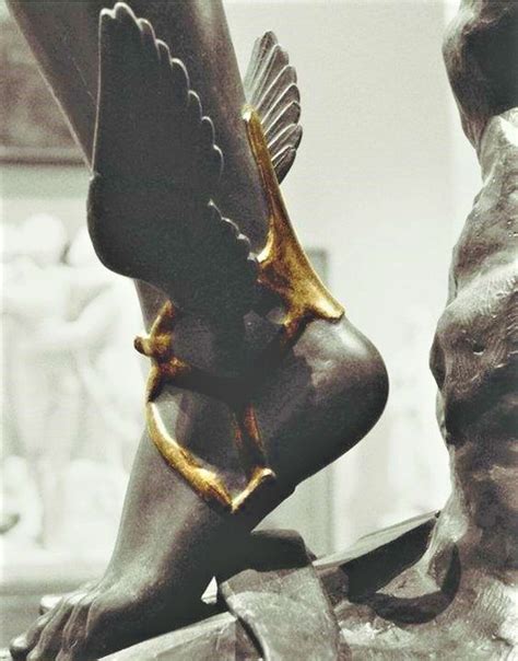 Talaria The Greek God Hermes Winged Sandles Scultura Arte Arte