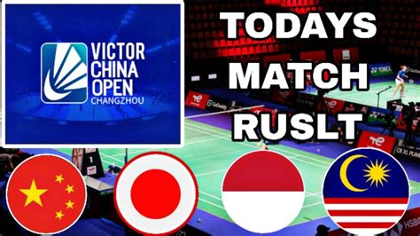 China Open Live Updets All Court Live Badminton Badminton Today All