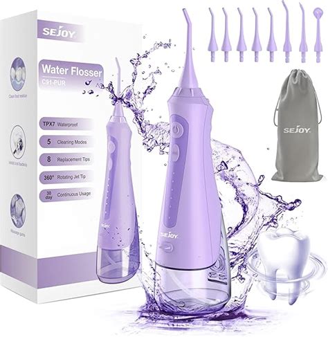 Sejoy Water Flossers Water Flosser For Teeth Cleaning Water Flosser