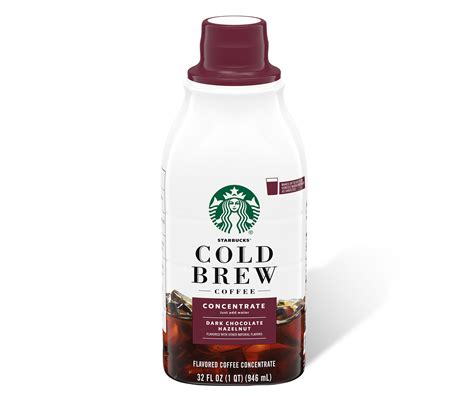 Enjoy A Starbucks®️ Dark Chocolate Hazelnut Cold Brew at Home