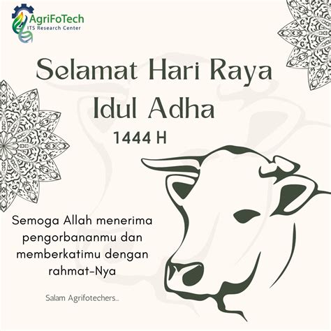 Selamat Hari Raya Idul Adha 1444 H Pusat Penelitian Agri Pangan Dan