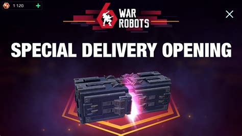 War Robots Th Anniversary Event Special Delivery Crates April Gold