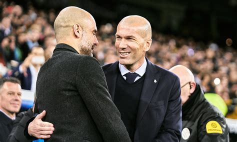 Zinedine Zidane And Pep Guardiola The Parallels Madrid Zone