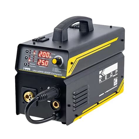 Сварочный полуавтомат КЕДР UltraMIG-200P Compact (220В, 200А, ПВ=60%, 0 ...