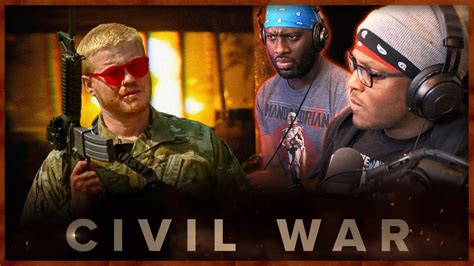 Civil War | Official Trailer Reaction - YouTube